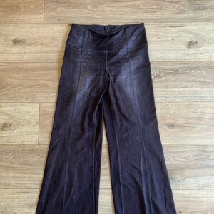 Lucy indigo flare pants